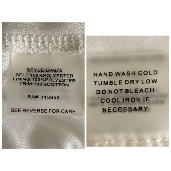 Sugarlips Brette White Crochet Dress, size L - Picture 7 of 15